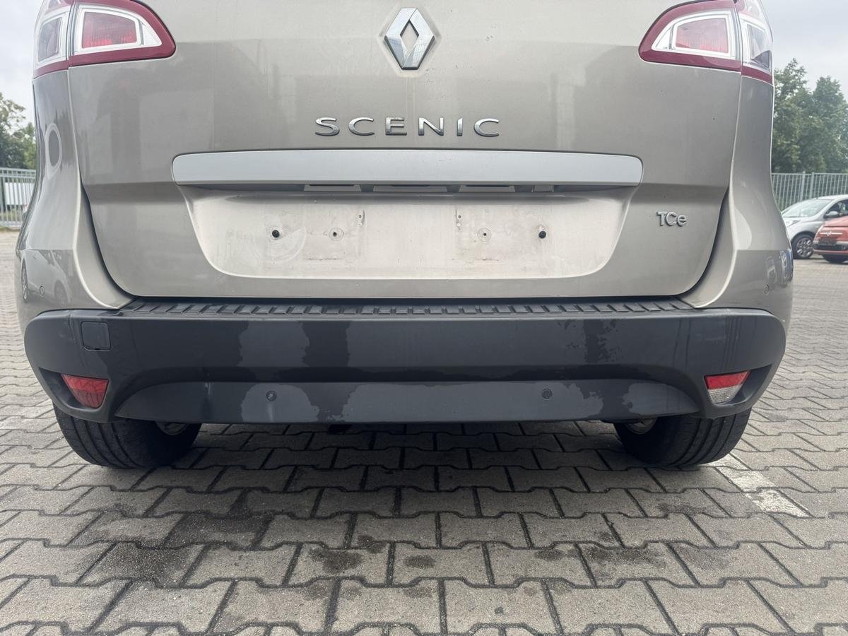 Renault Scenic 3 original Stossf&auml;nger Sto&szlig;stange DQ44 Bleu Odyssee Metallic Bj.2009